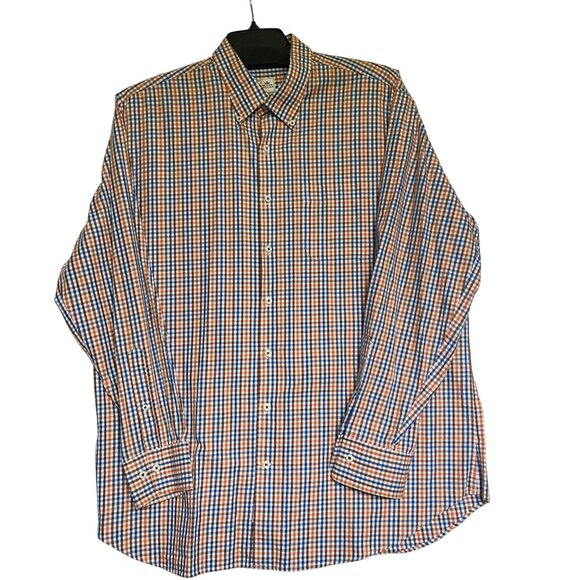 Peter Millar Long Sleeve Button Down Shirt XL - Picture 3 of 7